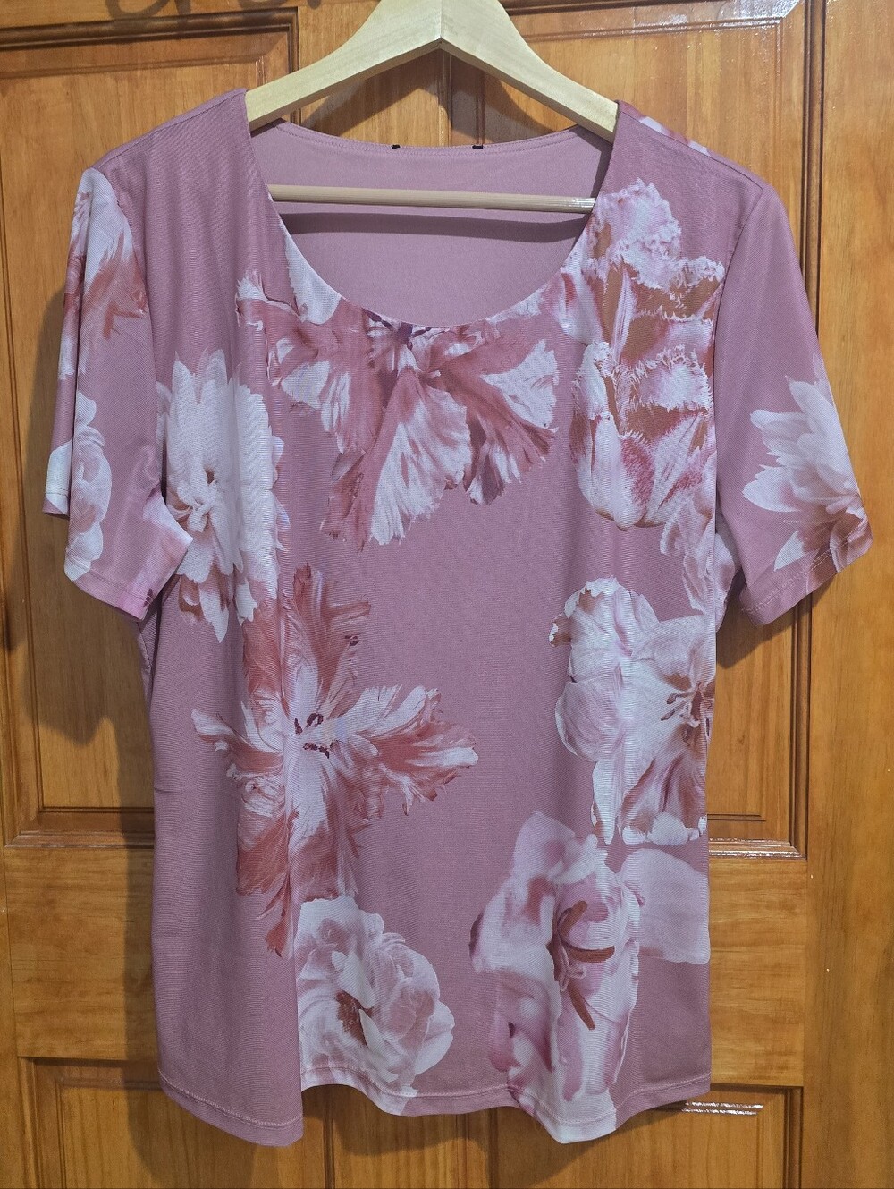 Alfred Dunner Floral Crewneck Top - Size XL